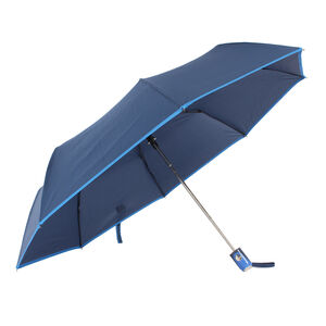 Susino Semi-Auto Compact Blue Umbrella with Cover