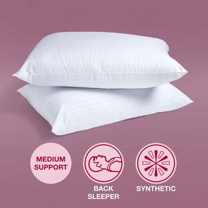 Supersleep Medium Support Pillow Pair