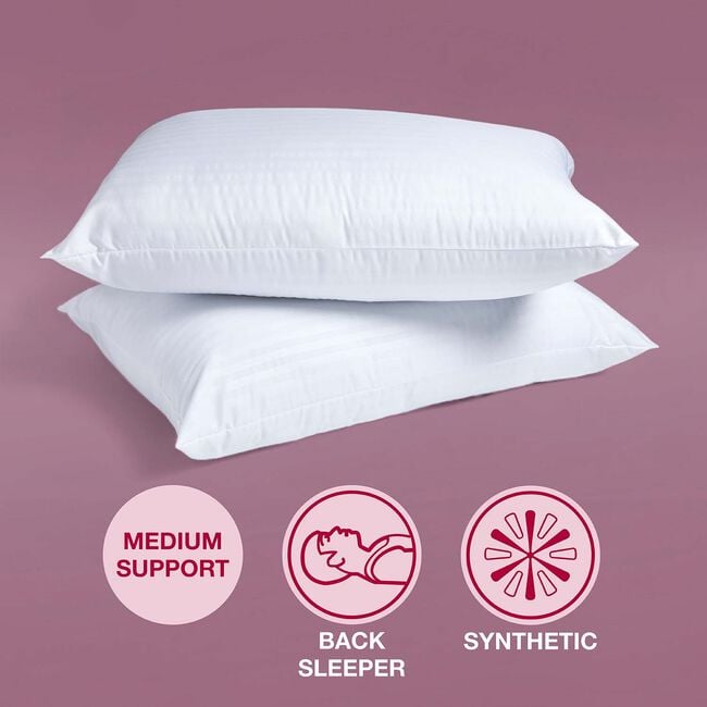 Supersleep Medium Support Pillow Pair