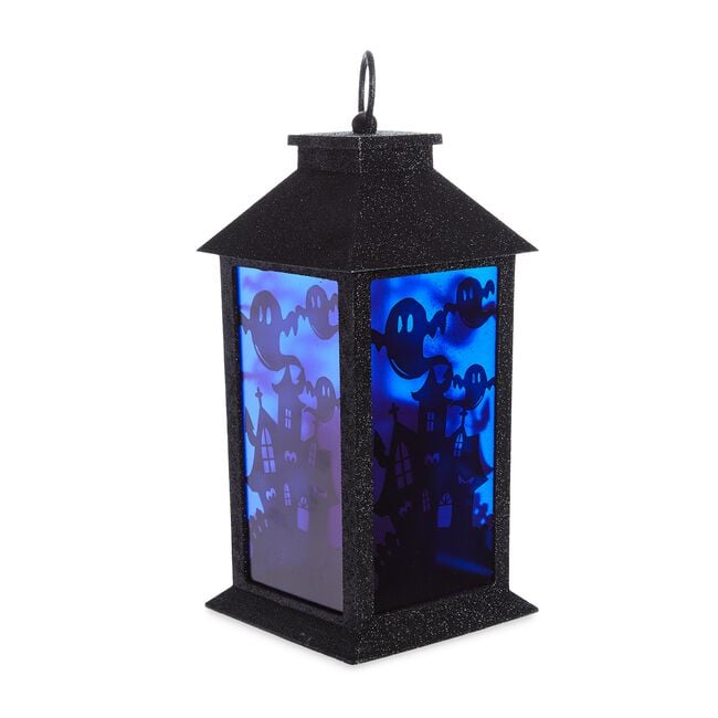 Halloween Lantern with Flameless Candle