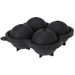 Excellent Houseware Black 4 Ice Ball Tray