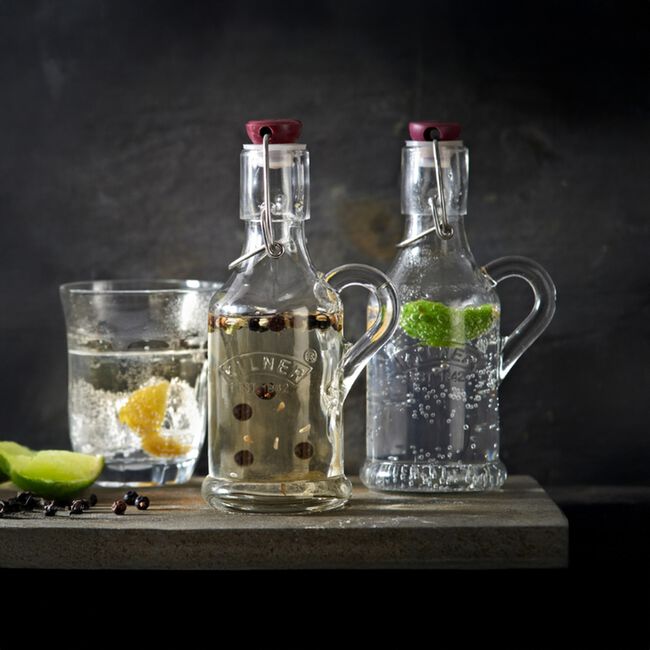 Kilner Round Clip Top Handle Bottle 200ml