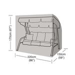 Garland 3 Seat Swing Chair Cover