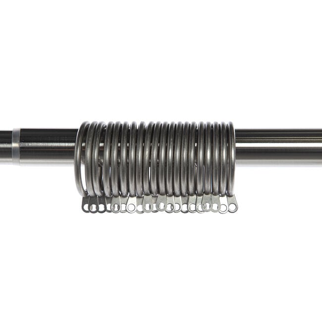 EXTENDABLE DIAMOND 28mm 120-210cm Brushed Nickel