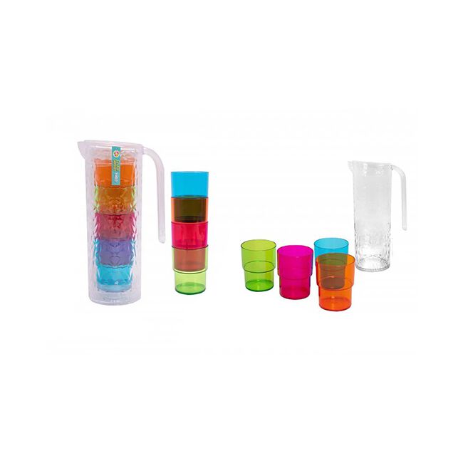 Bello Pitcher With 4 Tumblers 1.6L