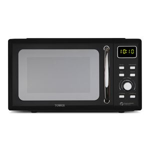 Tower 800W Black 20L Digital Microwave