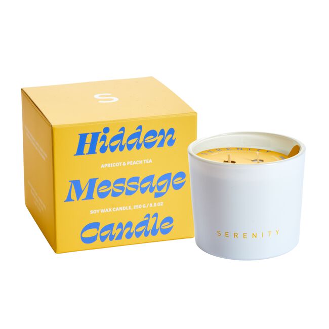 Hidden Message Happy Birthday Candle 250g