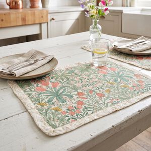 William Morris Kitchen Garden 2Pk Placemats