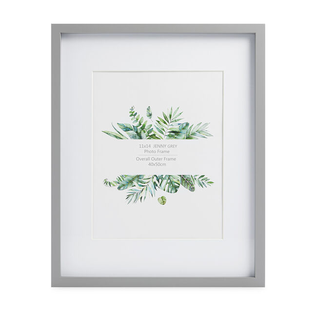 TRIPLE 4x6 JENNY GREY Photo Frame