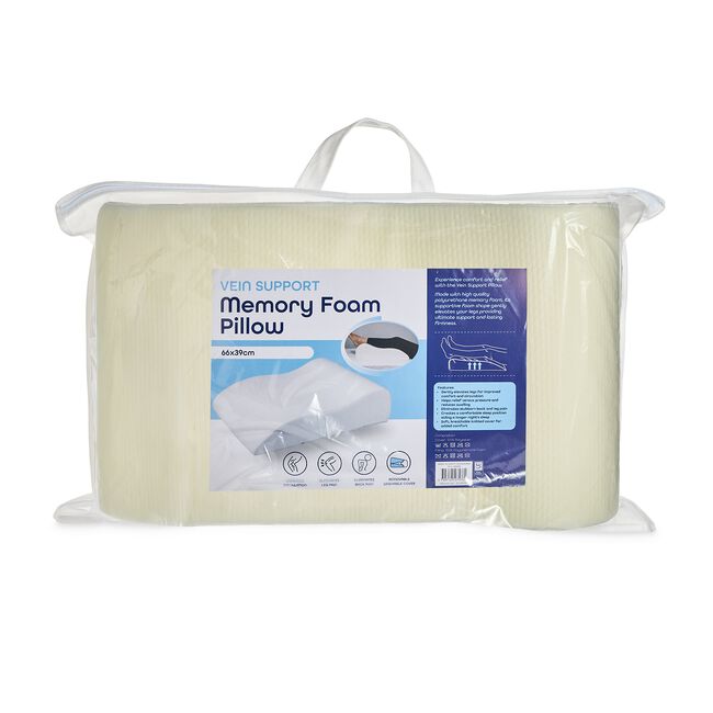 Vein Support Memory Foam Leg Pillow