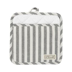 Stellar Pot Holder - Grey Stripe