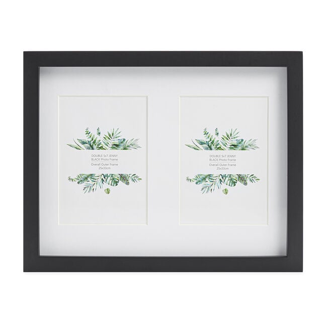 4x4 JENNY BLACK Photo Frame