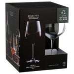 Selected Kings 630ml 4Pk Red Wine Glasses