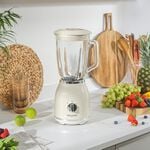 SALTER RETRO CREAM 1.5L Glass Jug Blender
