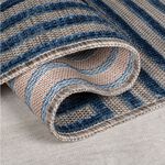 Flair Vigo Blocks 66cm x 230cm Outdoor Runner