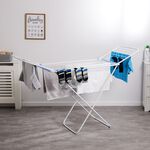 Blue & White Clothes Airer - 18m