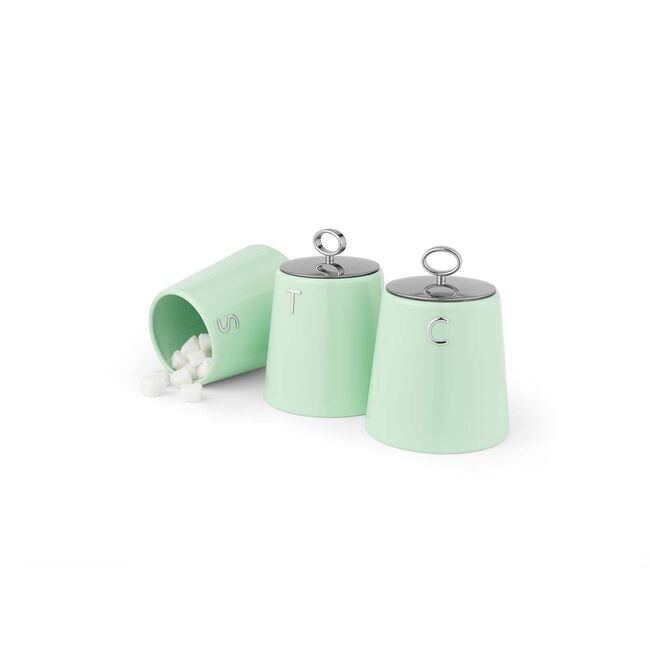 SALTER RETRO GREENE 4 Piece Storage Set
