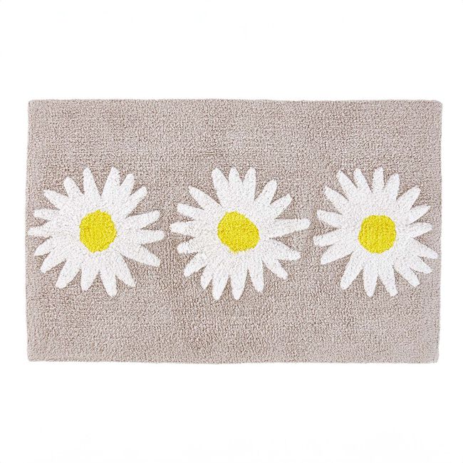 DAISY TUFTED GREY 50x80 Bath Mat