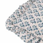 FURN LULAH BLOCK LINEN/BLUE 45x45 Cushion