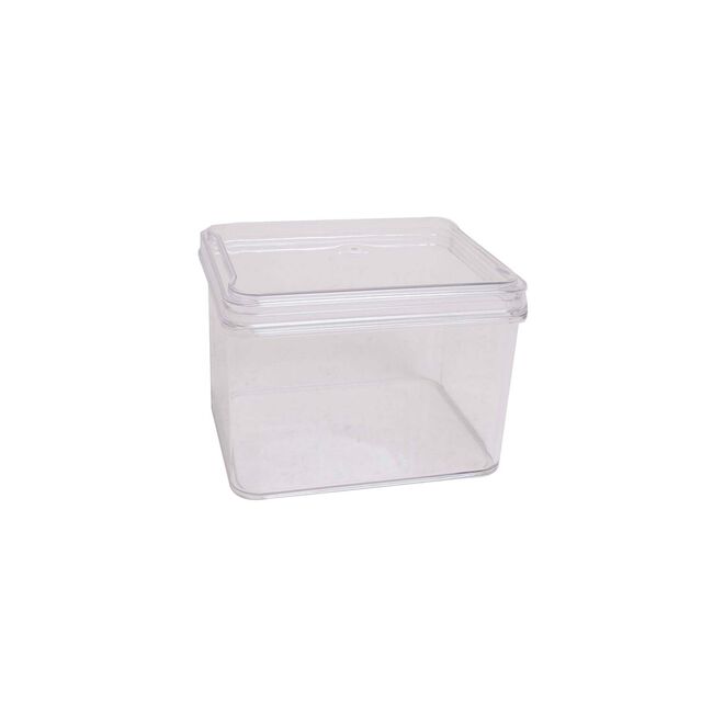 Fridge & Freezer Bin With Lid 17.6X13.8X10.9cm