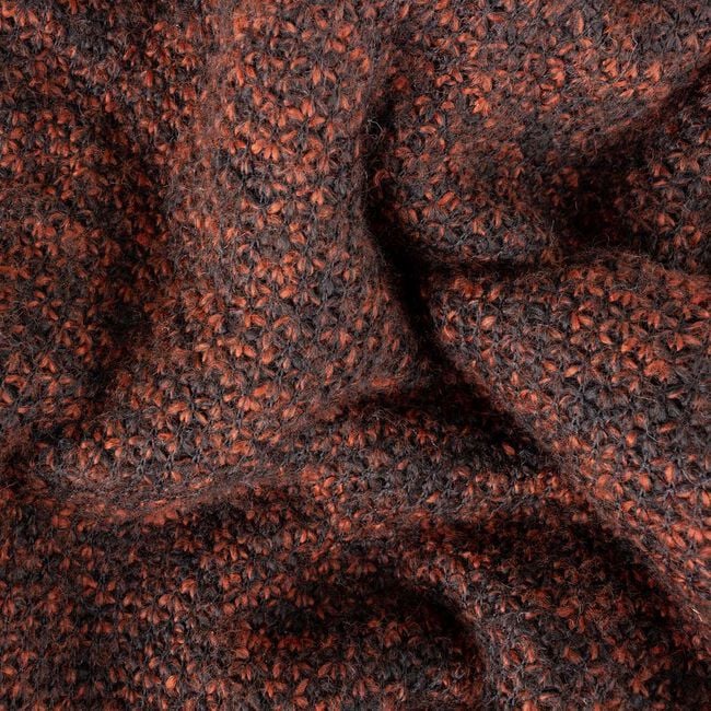 NURREL SHERPA RUST 130X180 Throw
