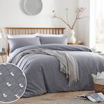DOUBLE DUVET COVER Appletree Waterford Blue