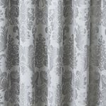 CATHERINE LANSFIELD DAMASK JACQUARD SILVER 66X90 Curtains