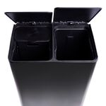 60L RECYCLING BIN Dark Grey