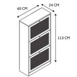 Bali 3 Door Shoe Cabinet 