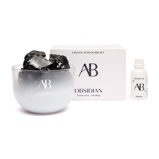 AB Crystal Obsidian Crystal Diffuser