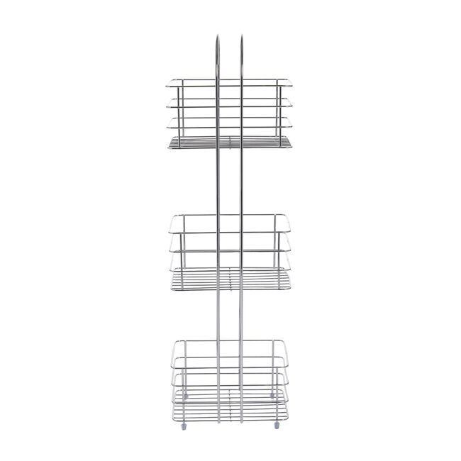 CAUSEWAY BAY THREE TIER Chrome Free standing Caddy