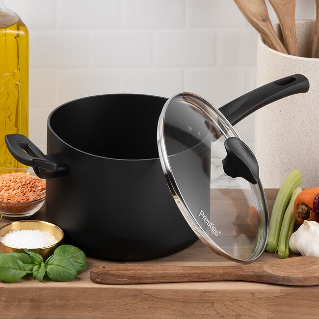 Prestige Heavy Weight 3.8L Saucepan With Lid 20cm