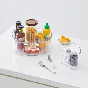 Storage Master Turntable With Removable Dividers