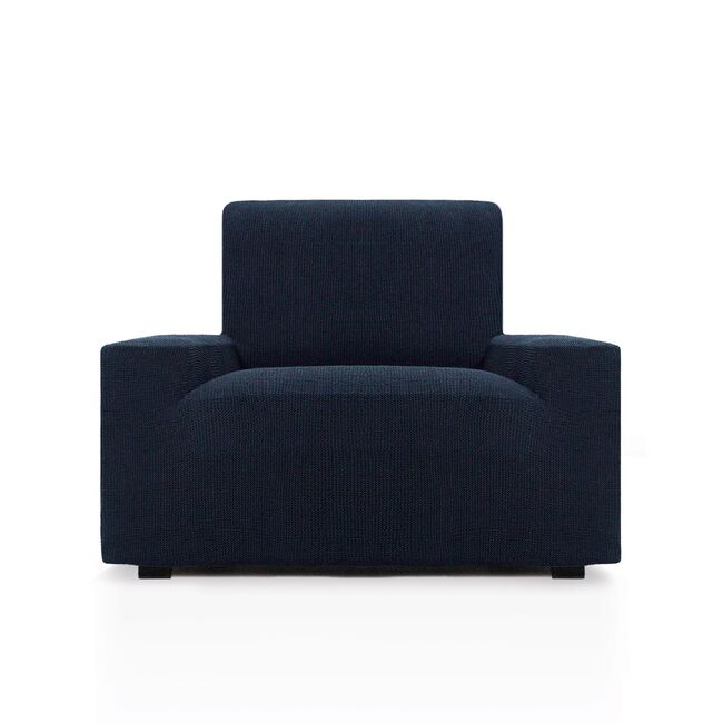 TWO WAY SUPER STRETCH NAVY Armchair Cover