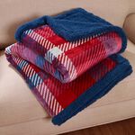 RUANE BORG CHECK BERRY 150x200cm Throw