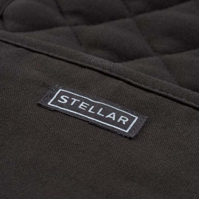 Stellar Double Oven Mitt - Black 