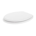 Plain White Toilet Seat