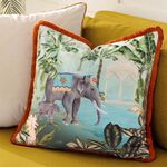 Paoletti Odisha Scene Multi Cushion 50cm x 50xm