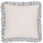 FURN LULAH BLOCK LINEN/BLUE 45x45 Cushion