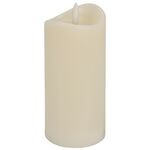 LED Pillar Candle Ivory - 7x15cm