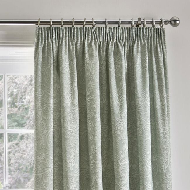 AVELINE GREEN 90x90 curtain 