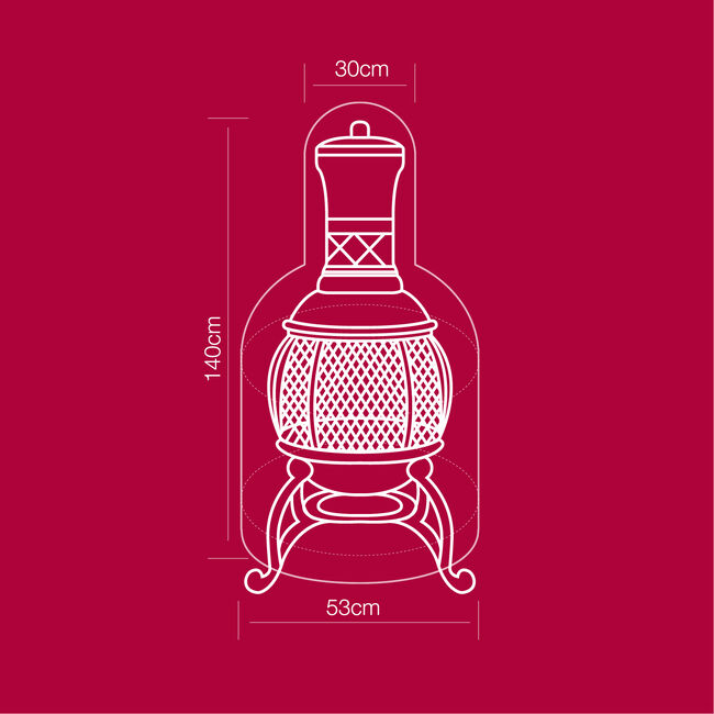 100GSM Small Chimenea Cover