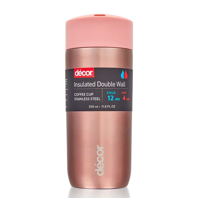 DECOR LIPPED ROSE PINK 350ml Coffe Mug