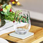 Jolly Sleigh Holly Leaves & Berries Tumbler