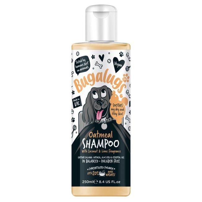 Bugalugs Oatmeal & Aloe Shampoo 250ml