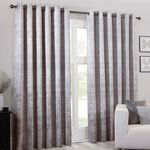 SEVILLA BRUSHED ICE GREY 66x54 Curtain