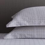 Harrison Oxford Pillowcase Pair - Grey
