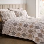 Argyle Bedspread 200 x 220cm