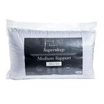 Supersleep Medium Support Pillow Pair