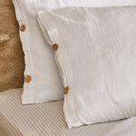 YARD SINGLE DUVET COVER Lark White